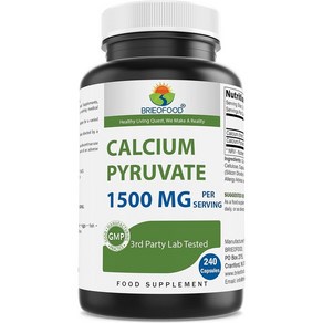 피루브산 칼슘 정제 1500mg 고함량 240캡슐 4개월분 미국산 Calcium Pyuv, 1개, 240정