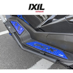 25년- 혼다 PCX125 익실 발판 튜닝 사이드 보호가드 발판 스텝 플레이트, 1세트, 발판단품[블루]