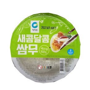 청정원/새콤달콤쌈무(냉장) 340g, 1개