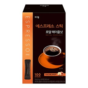 쟈뎅 콜롬비아 수프리모 로얄 헤이즐넛 100T, 1g, 100개입, 1개
