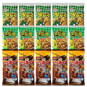 옛날과자 꾀돌이 5개+논두렁 5개+밭두렁 5개