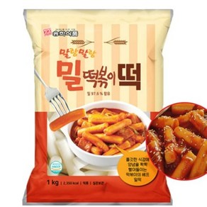 송학 밀떡볶이떡, 1kg, 3개