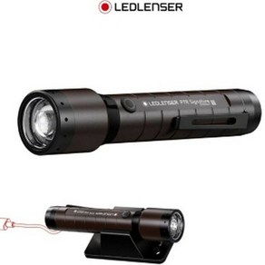 LED LENSER 엘이디랜서 레드랜서 P7R Signatue 2000루멘 충전용 손전등, 1개, 블랙