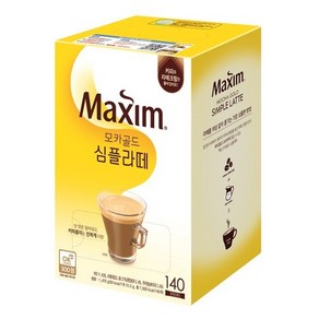 동서식품 맥심 모카골드 심플라떼 10.5g 140개입 1개