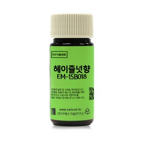 ES 식품원료 헤이즐넛향 EM-15B018/A [1580], 20g, 1개, 1kg