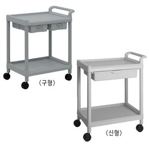 [대경] 2단 다용도카트 운반차/카트 201C[70.5x44.7x82.8], 구형, 1개