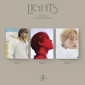 [CD] 주헌 (JOOHONEY) - 미니앨범 1집 : LIGHTS [3종 중 1종 랜덤 발송]