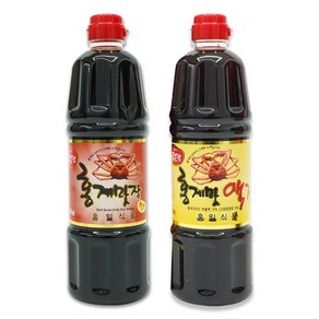 홍게맛장 소스 레드 900ml + 홍게맛 액젓 900ml 홍게 조미료 맛간장, 2개