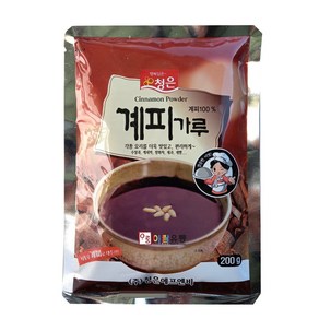 청은 계피가루100% 200g, 1개