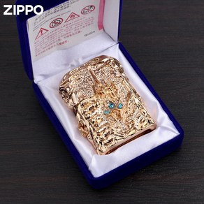 Zippo Lighter 정품 등유 방풍 라이터 월드 오브 워크래프트 아머 컬렉션 남성 선물