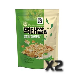 점보 먹태쌀칩 청양마요맛, 300g, 2개