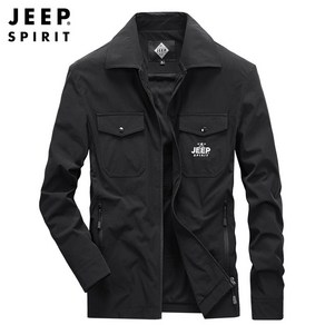 JEEP SPIRIT 남성 봄가을 속건코트 루즈핏 멀티포켓 캐주얼자켓 JPL0188+사은품