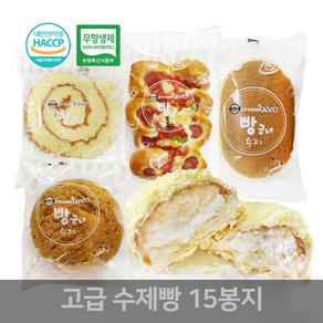 드림푸드 빵굽네 고급 수제빵 15봉지1Box, 1개, 80g