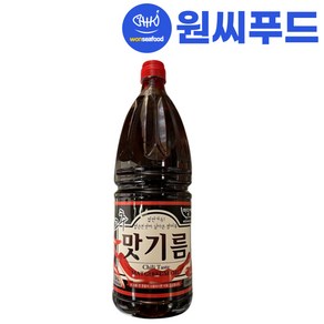 원씨푸드 미담채 고추맛기름 1.8L 고추기름 라유 향미유 업소용 대용량, 1개