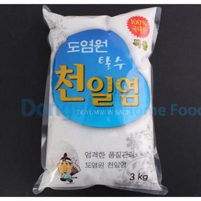 천일염굵은소금 도염원 상온 3kg, 1개