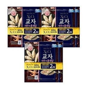 오뚜기 XO 교자새우 홍게살 만두 324g x 6봉, 6개