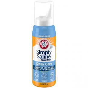 Simply Saline Nasal Mist Instant Relief fo Eveyday Congestion3.1 OZ, 1