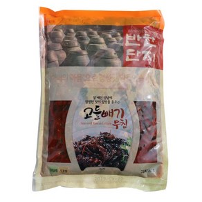 [반찬단지] 양념 고들빼기 무침 1kg, 1개