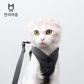 고양이 하네스 에어핏 전용 목줄 반려마음 가슴줄 산책줄, 1개