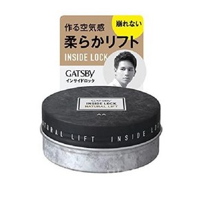 갸스비 GATSBY 개츠비 인사이드 록 내츄럴 리프트 헤어 왁스 75g, 1개