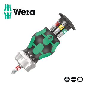 WERA 베라 1/4 주먹 라쳇 드라이버 6pcs (05008883)