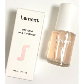 [정품]라미샵 르멘트 다즐링 하드너 14ml 반짝임케어 네일케어 손톱관리 LEMENT DAZZLING NAIL HARDENER, 2개