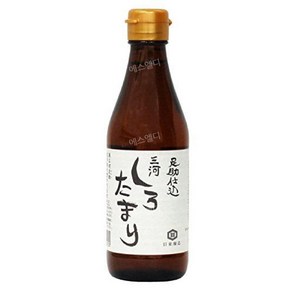 시로다시 일본 닛토 양조 아시스케 미카와 시로타마리 만능 백 간장 300ml, 1개