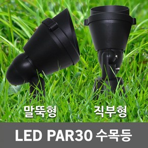 LED PAR30 파30 수목등 투사등 정원등 잔디등 야외등 나무조명 정원조명 수목투사등 경관조명 야외조명 투광기 쥬크 후드 앵글 LED수목등 LED투사등 LED잔디등 팩형 직부형, 01. LED PAR30 수목등 팩형