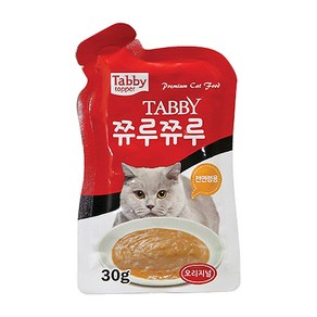 테비 쮸루쮸루 고양이 파우치 30g, 오리지날, 12개