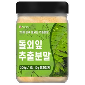 건강중심 20배 돌외잎 추출 분말, 1개, 300g