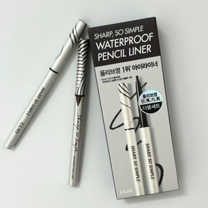 [올해의 ITEM] *클리오* CLIO 샤프 쏘 심플 워터프루프 펜슬라이너 WATER PROOF PENCIL LINER, 08 코랄, 3개