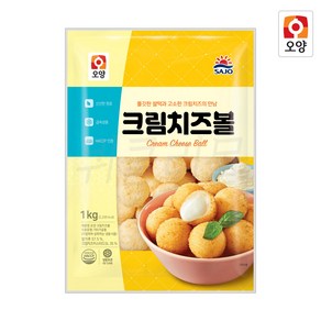 [팔도맛쟁이] 사조오양 부드러운 크림 치즈볼, 1kg, 8개