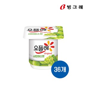 빙그레 요플레 샤인머스캣 85g x 4 x 3개 일반포장, 36개