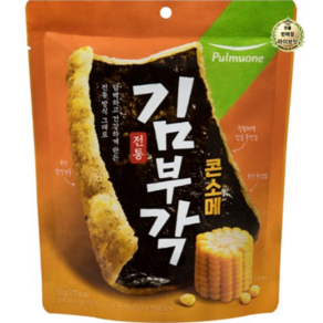 풀무원 전통 김부각 콘소메, 50g, 6개