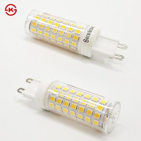 LED G9 램프 4.2W 핀램프 핀전구 핀조명 핀할로겐램프, 주광색(흰색빛), 1개