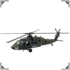 미 해군 UH-60 블랙호크 헬기 AF1 1/72, 28.5*20.8*10cm, 1개