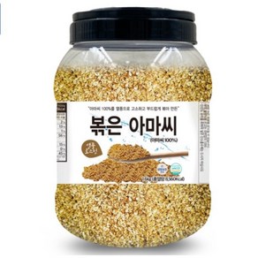 대구농산 볶은 아마씨 통, 1.6kg, 1개