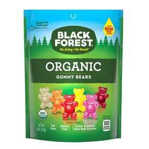 Black foest Oganic gummy Beas 블랙포레스트 구미 베어 227g x2팩, 2개