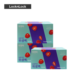락앤락 실용적인 위생백 100매/300매 (소/중/대) 대용량 비닐백, 1개