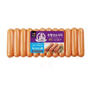 목우촌 주부9단 프랑크 소시지 /냉장-일반박스 발송, 500g, 2개