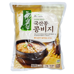 풀무원 국산 콩비지 1kg, 1개