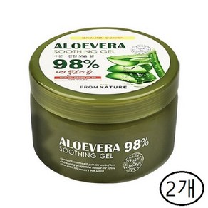 프럼네이처알로에베라 98% 수딩젤, 2개, 500g