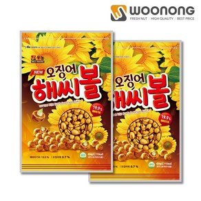 우농 오징어해씨볼 대용량 과자, 450g, 12개