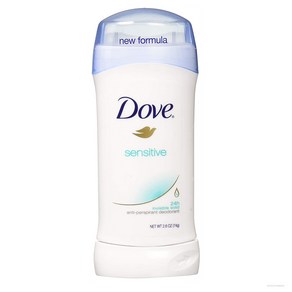 Dove Deodoant Sensitive Skin 도브 솔리드 데오드란트 센서티브 2.6oz(74g) 3팩, 3개