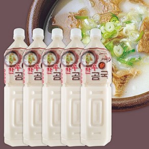 조가네한우곰국 1.5L*5병, 5개