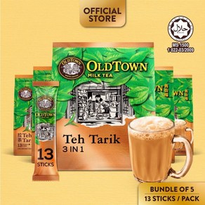 올드타운밀크티 OLDTOWN milk tea Instant 3in1 Pemix Teh Taik Milk Tea 30g x 13s, 1개, 13개입, 35g