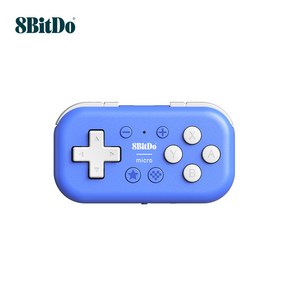 8BitDo Mico 마이크로 블루투스 미니 게임패드 다기능 컨트롤러, 1개, 블루