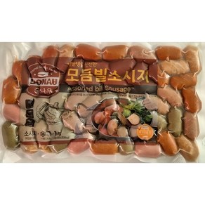 [대영] 도나우 칼집난 다섯가지 맛 모듬빌 소시지 1kg (한팩 20g*50ea) 냉동, 20g, 50개