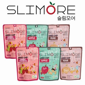 슬림모어 사과 배 토마토 건조과일칩 15g 3개 세트, 사과1봉+토마토1봉+배1봉