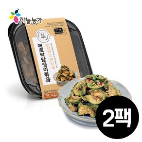 바로먹는 렌지쿡 애호박말랭이볶음 100g x 2팩, 2개